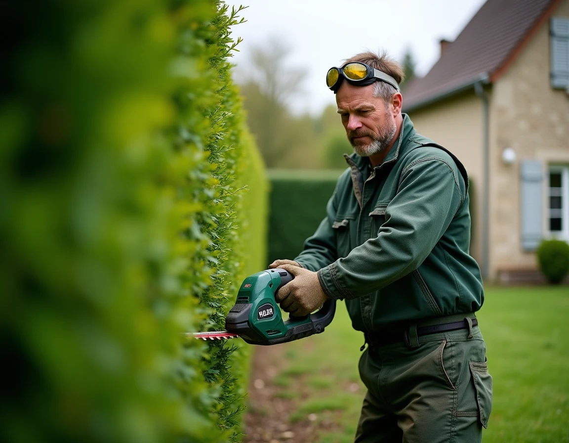 Taille de haies par Stehly Paysage en Saône-et-Loire